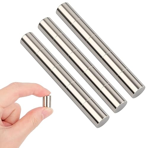 15 imanes para refrigerador de 38 x 916 pulgadas, imanes pequeños permanentes de tierras raras, imanes de neodimio fuerte para nevera, pizarra,