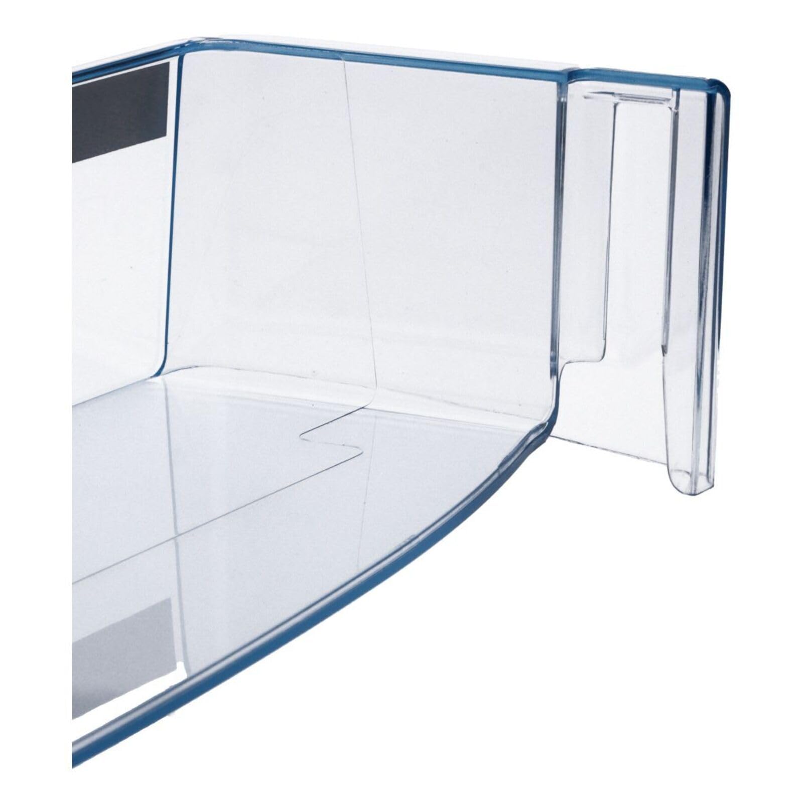 LUTH Premium Profi Parts Bandeja de almacenamiento compatible con Bosch 00665519, 493 x 80 mm, para puerta de frigorífico