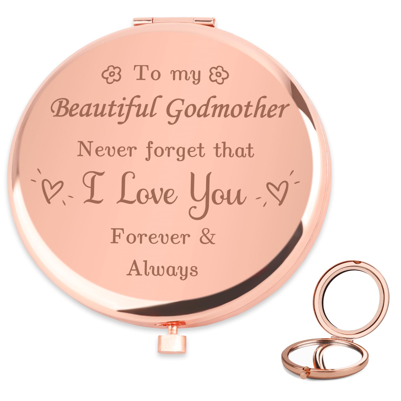 Godmother Gifts Will You Be My Godmother Gifts Godmother Gifts from Godchild Presents for Godmother Godmother Presents Best Godmother Gift Christmas Godmother Gift Compact Mirror for Godmother