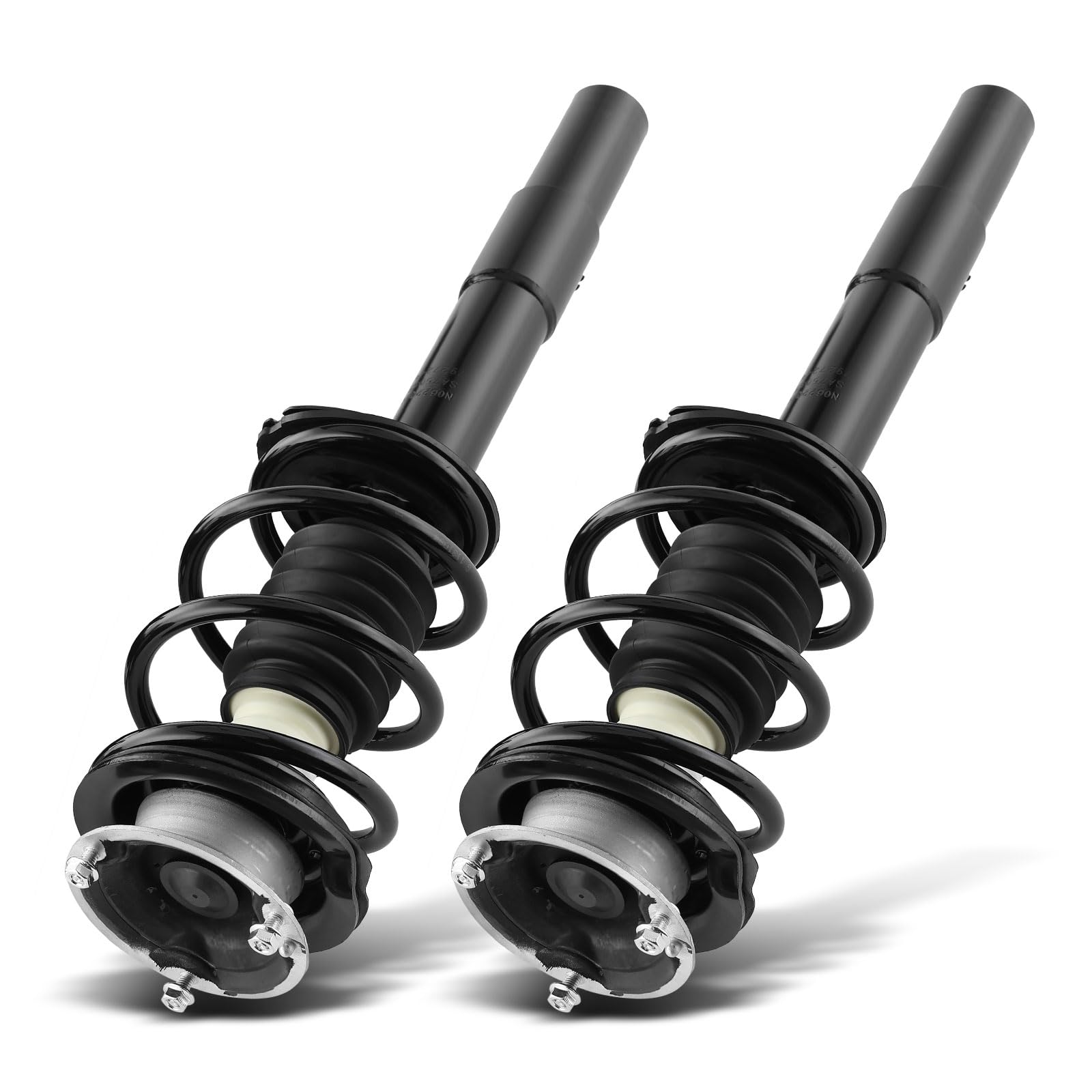 Frankberg 2 amortiguadores delanteros de 628 mm a presión de gas | Compatible con: Serie 5 E60, Serie 5 Touring E61