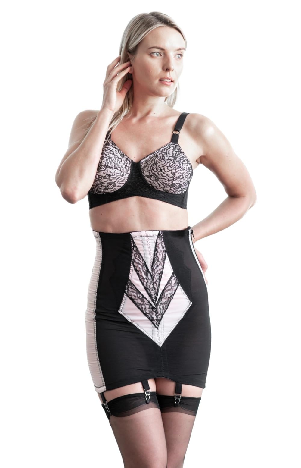 Rago 1294 | Open Bottom Girdle Extra Firm Shaping | Sizes M–8X | Zipper + Hook Closure | Classic Vintage Control | USA MADE