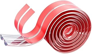 DUPIN Protetor de Bordas e Cantos em Silicone Transparente, Anti Impacto e Desgaste da Superfície, Fita Protetora Autocolante