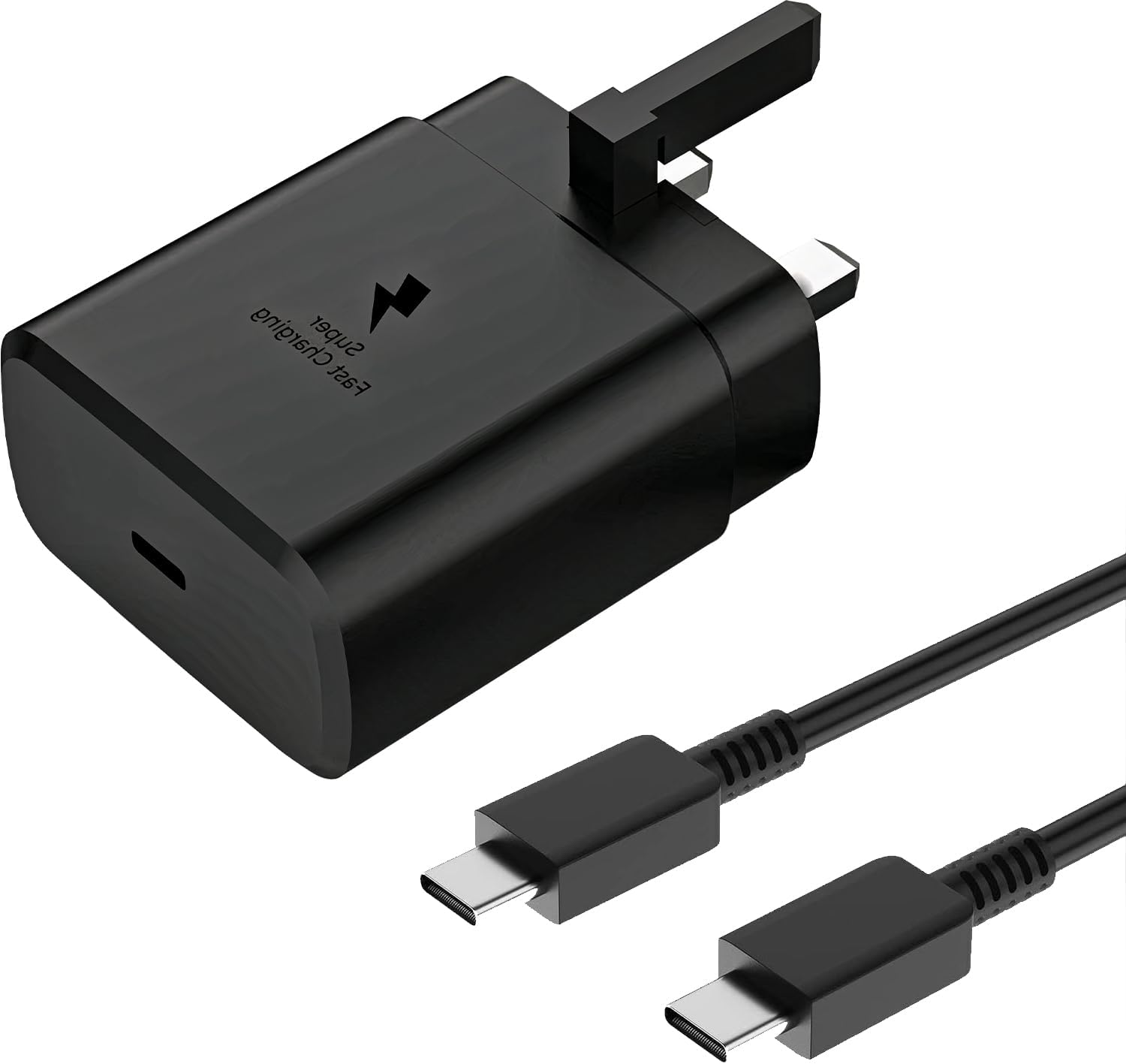 ECASA™ USB C Charger, 25W Type C Charger Super Fast Wall Charger for Samsung GalaxyS23, S23+, S22, S22 Ultra, S22+, S21, S20, and A Series: A32, A33, A53, A73