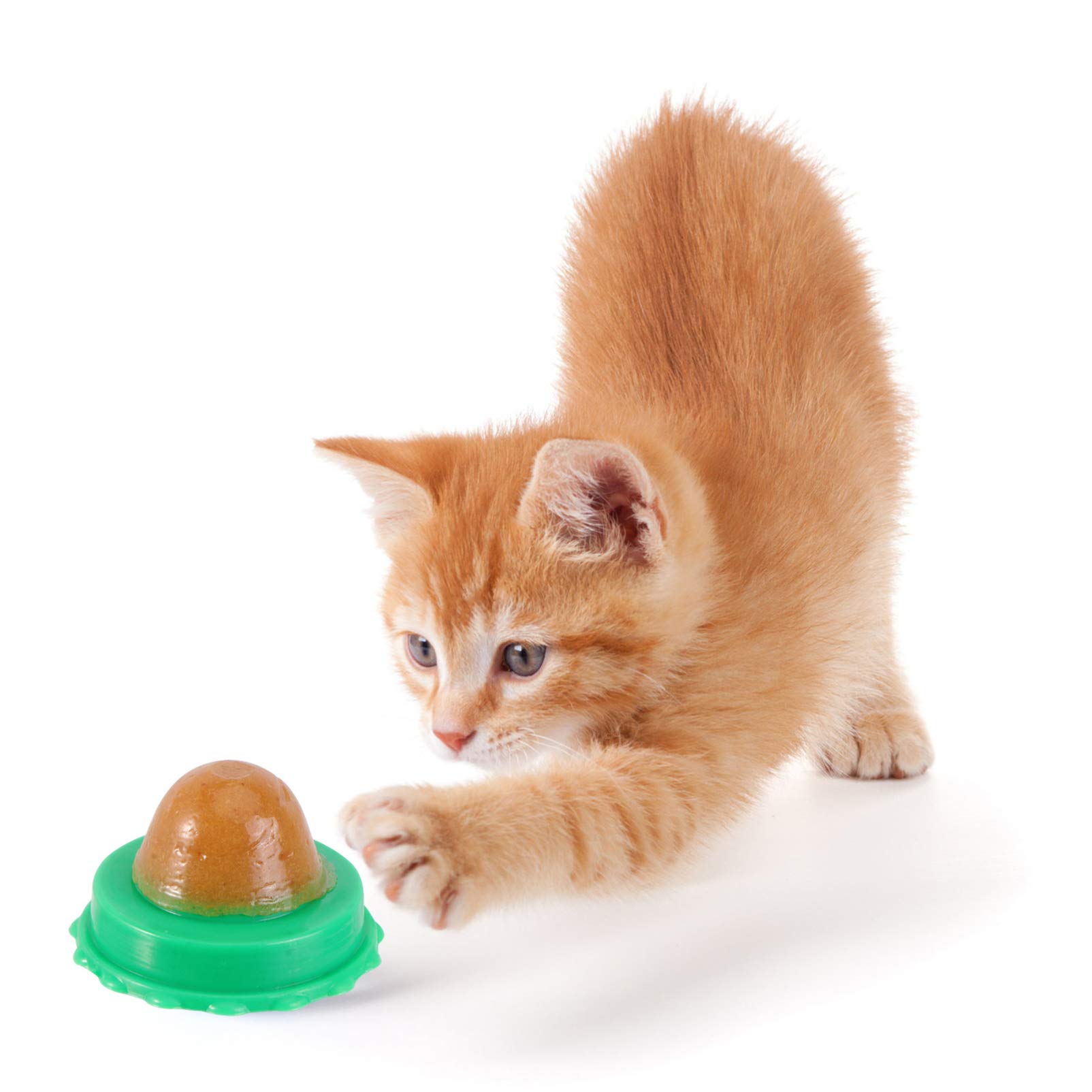 SAFIGLE Lot De 3 Sucettes Pour Chat Avec Vitamines à L'herbe