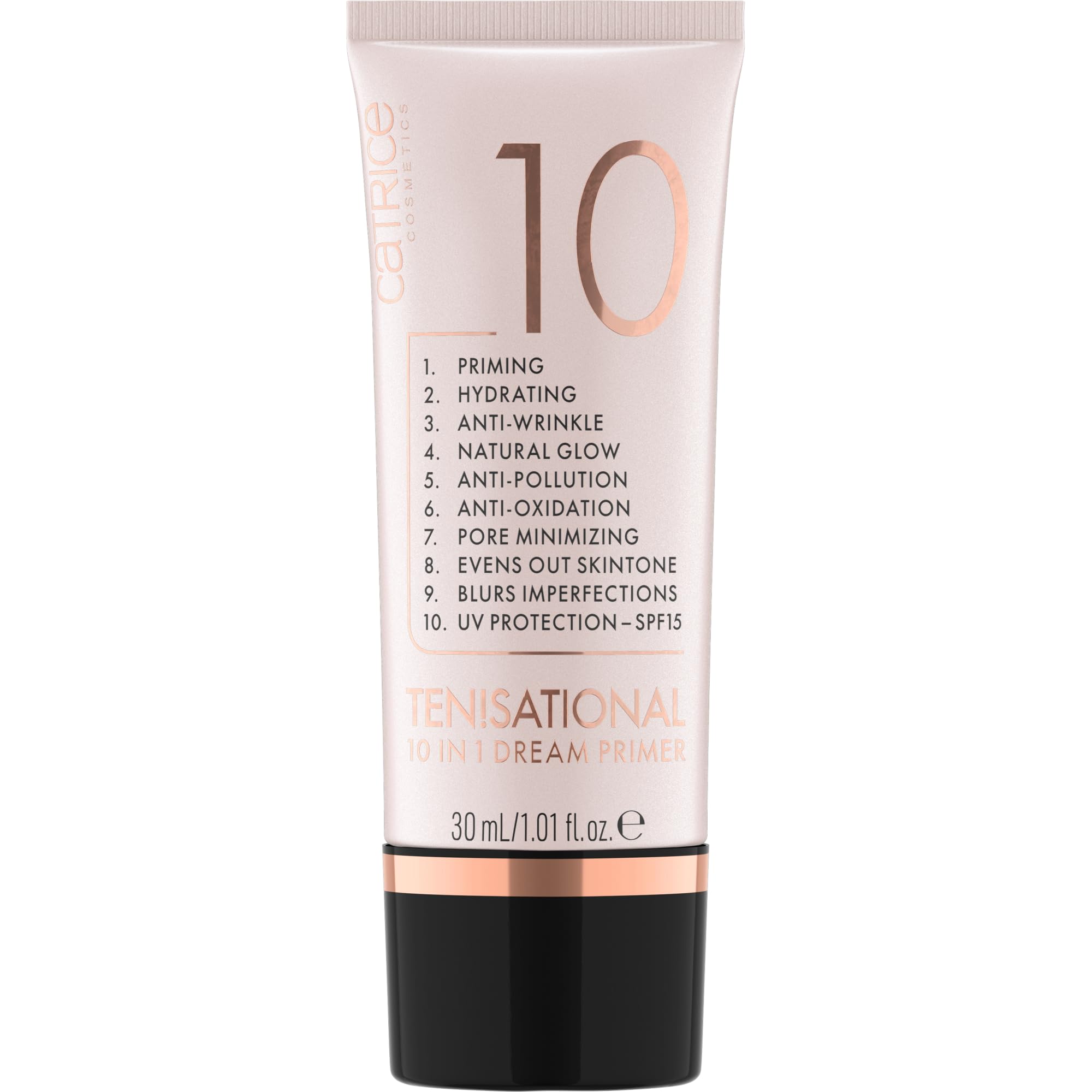 Ten!sational 10 in 1 Dream Primer, anti-aging, moisturizing/hydrating, smoothing, natural, luminous (30ml)