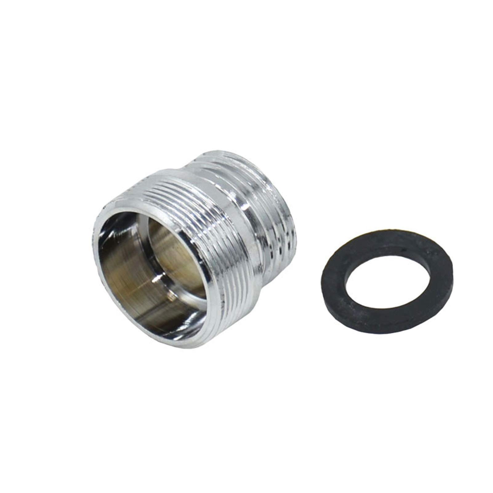 Amazon.com: Leakproof Hose Fittings Silver 1/2 To M22 M24 Threaded  