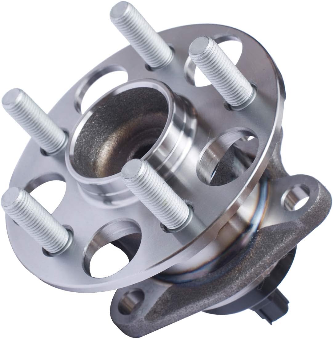 TUCAREST 512505 Rear Wheel Bearing and Hub Assembly Compatible With 2010-2015 To-yota Prius (Exclude Prius C and Prius V Models) 2012-2015 Prius Plug-In [5 Lug W/ABS]