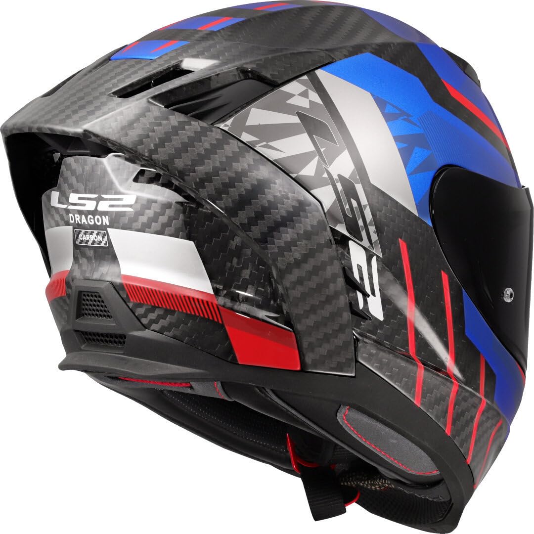 LS2 Helm FF807 Dragon Carbon Motorradhelm Carbonhelm