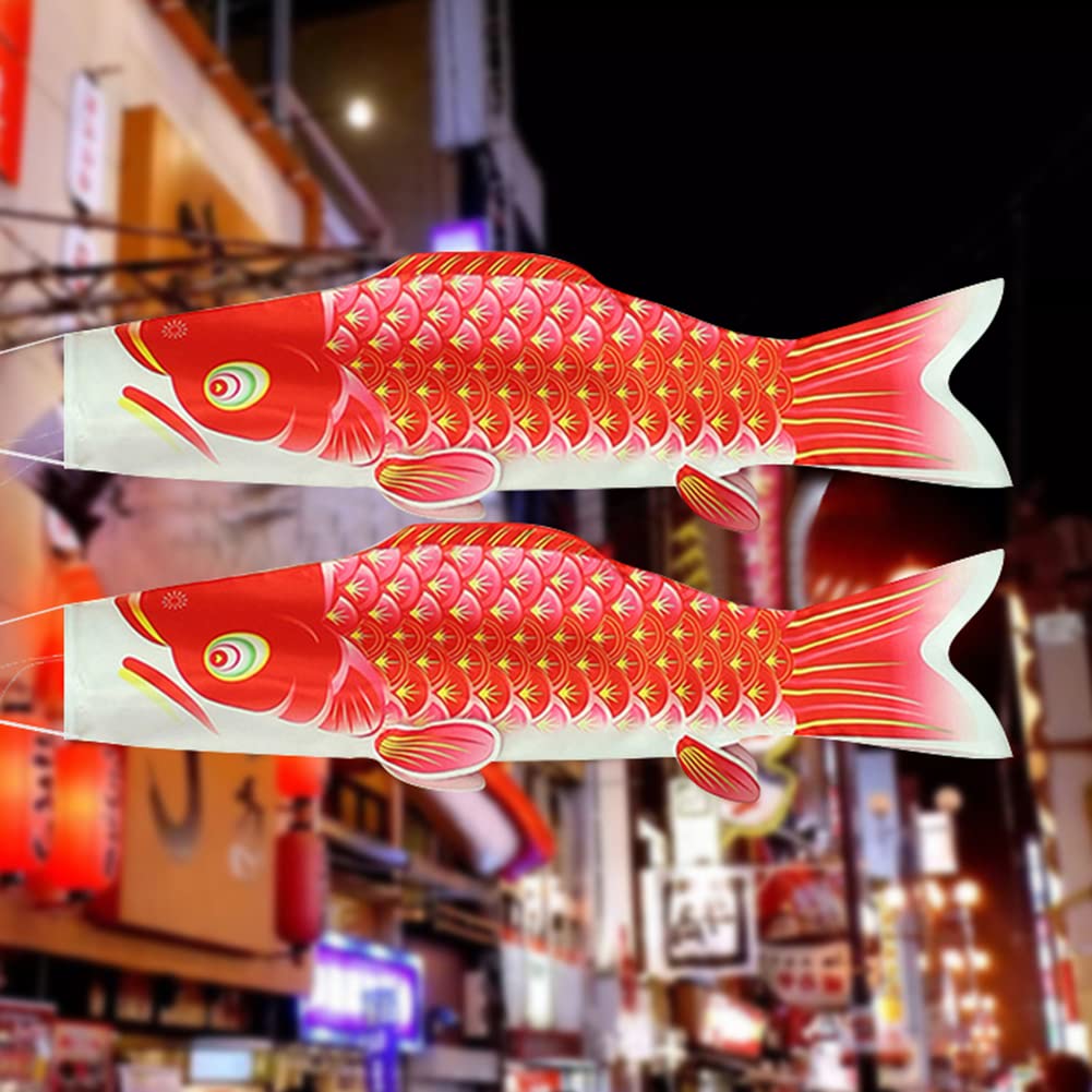 Japanese Carp Flag Windsock (Koinobori) - 20cm To 300cm Fish Flag Kite For Garden, Festival, Decoration 6 thumbnail image