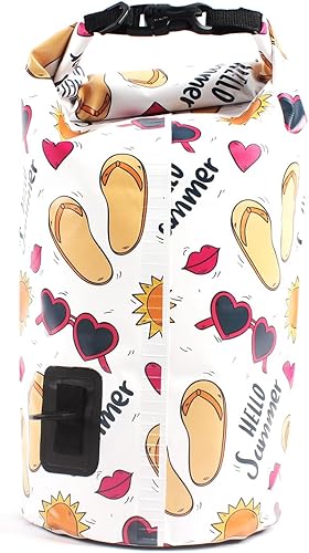 Miniatura 6 de Bolsa seca impermeable, mochila enrollable de 10 L, bolsa seca flotante para kayak, canotaje, natación, senderismo, camping, actividades al aire