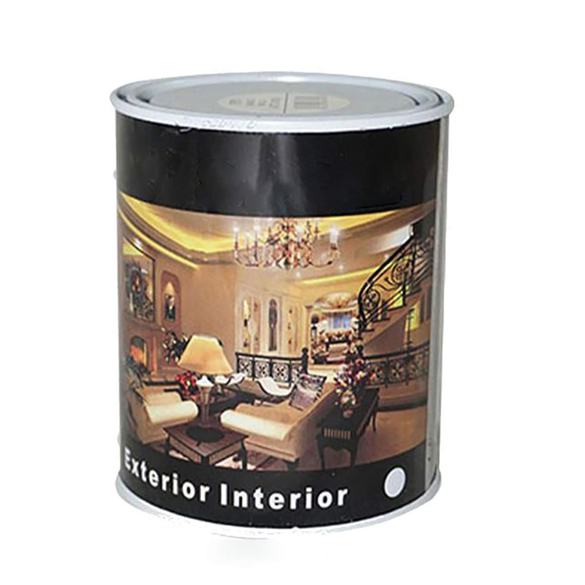 H HANSEL HOME Pintura Esmalte al Disolvente para Madera y Metal, Pintura Alquidica de Rápido Secado para Superfícies Interiores y Exteriores(Negro Satinado, 125 ML) — view 25