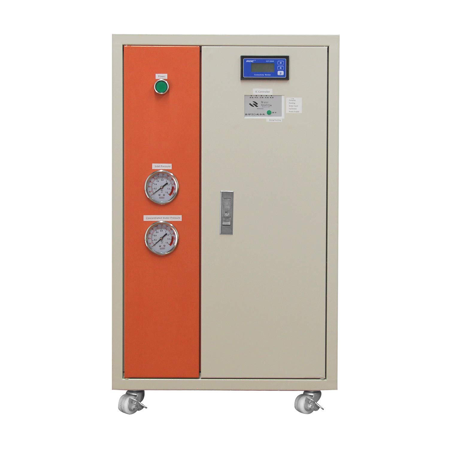 Equipo de agua ultra pura del laboratorio, equipo de agua desionizada del laboratorio, máquina del agua desionizada con la exhibición de la conductividad (10L/h)