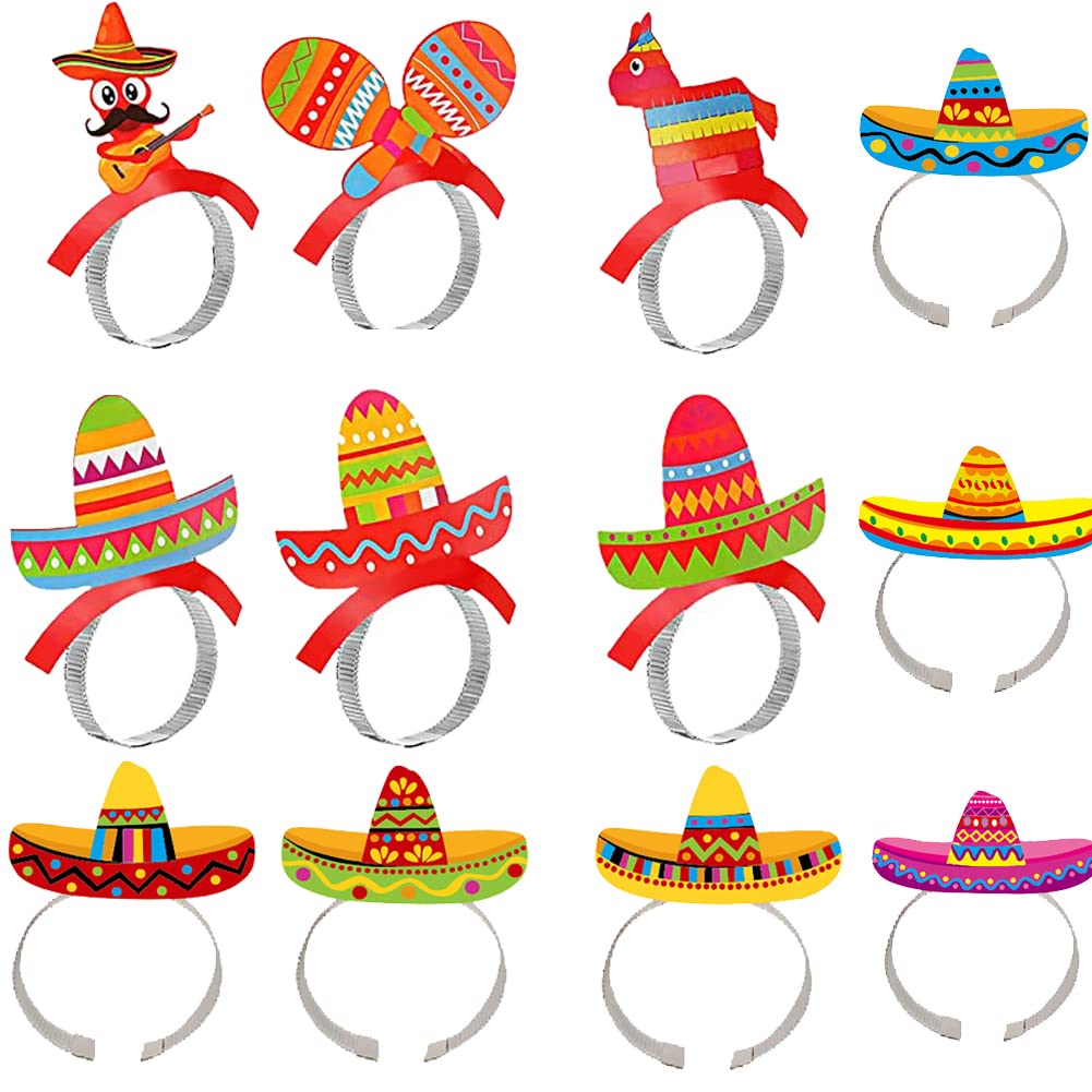 ZOONPIL Fiesta Headband, Multicolour, Unisex-Kids, Kids, Fiesta, Mexican Christmas