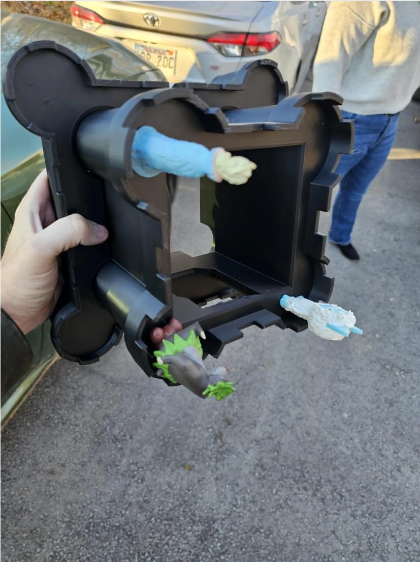 Magnetic Toniebox Castle with Space for up to 16 Tonies (Pink)