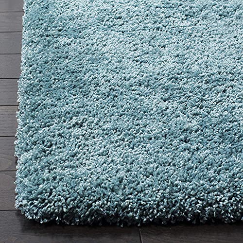 Image of Carpet Mahal Presence Gorgeous Design of Super Soft Shaggy Carpet for Living Room, Bedroom, Hall and Anywhere in Home. [4x4 feet] Round.