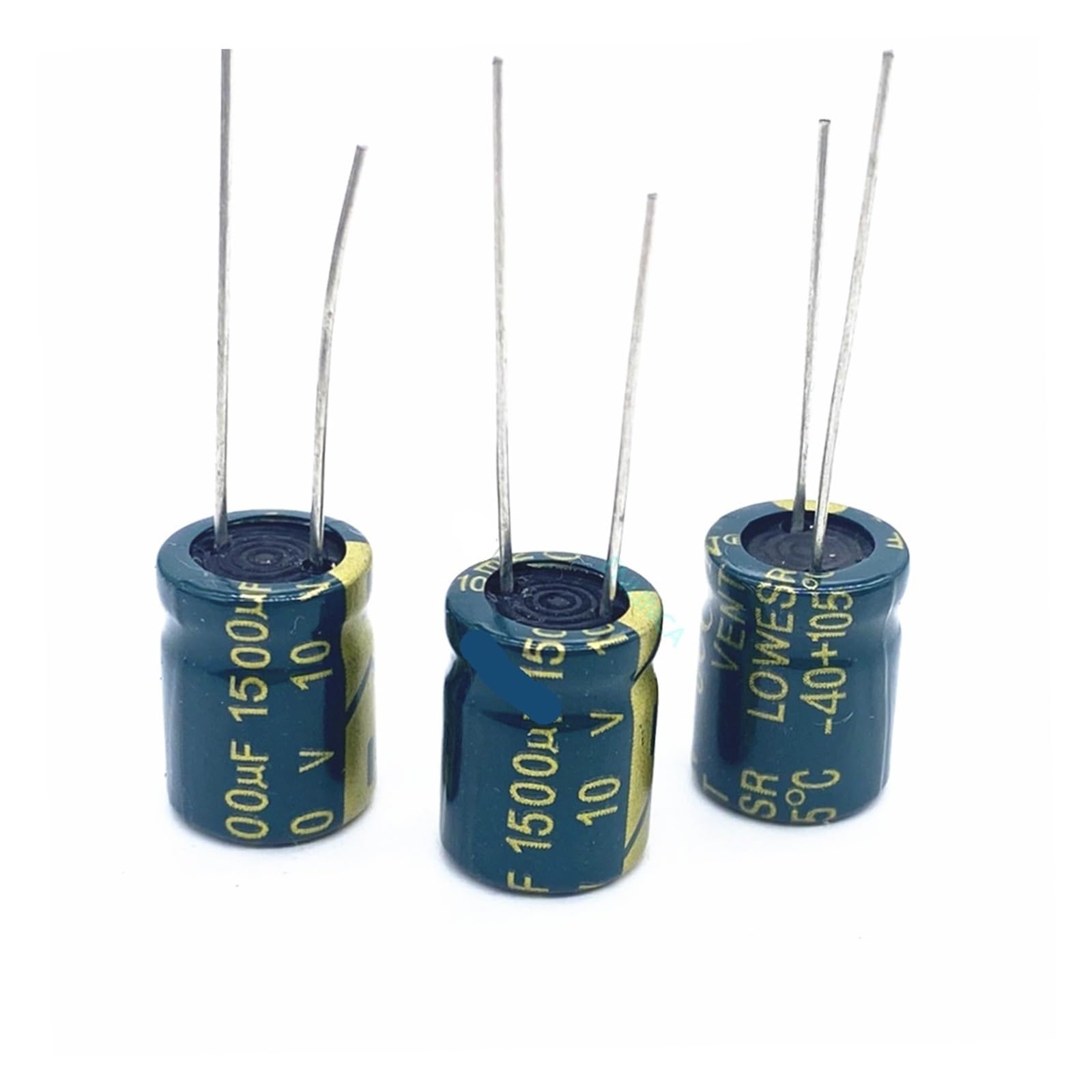 ICXLPMC 6pcs/lot 10v 1500UF Low/Impedance high frequency aluminum electrolytic capacitor size 10X13 1500UF 20%
