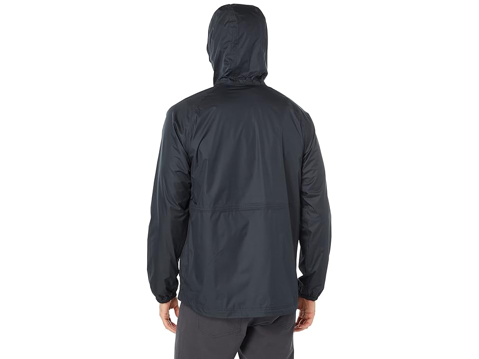 L.L.Bean Waterproof Windbreaker Jacket (Black) Men's Clothing Big