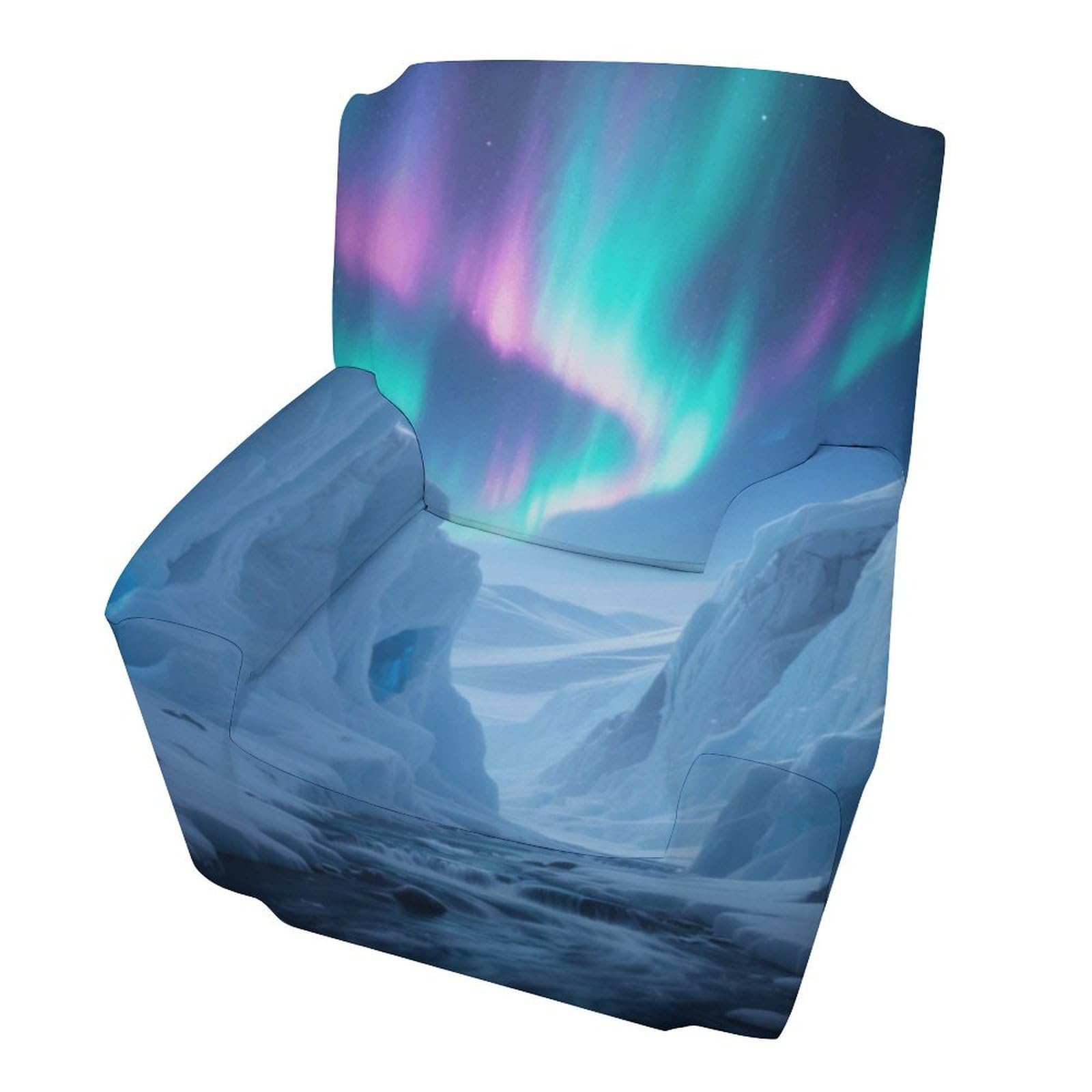 Fekiloot Style Glacier Canyon Couch Cover Sofa Cover Sofa Slipcover