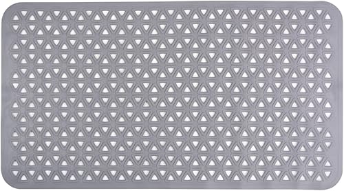 Miniatura 7 de Tapete antideslizante para baño con ventosas y agujero de drenaje tapete antideslizante para baño 28 pulgadas de largo x 16 pulgadas de ancho color