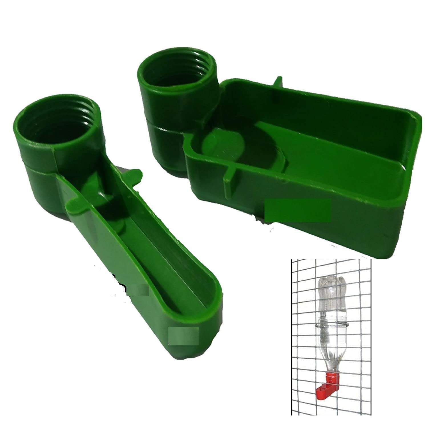 Praish Advanced Poultry Equipment Bird Cage Drinker Feeder Use Any Bottle to Fix in It (B09KS2YKSC) Amazon Price History, Amazon Price Tracker