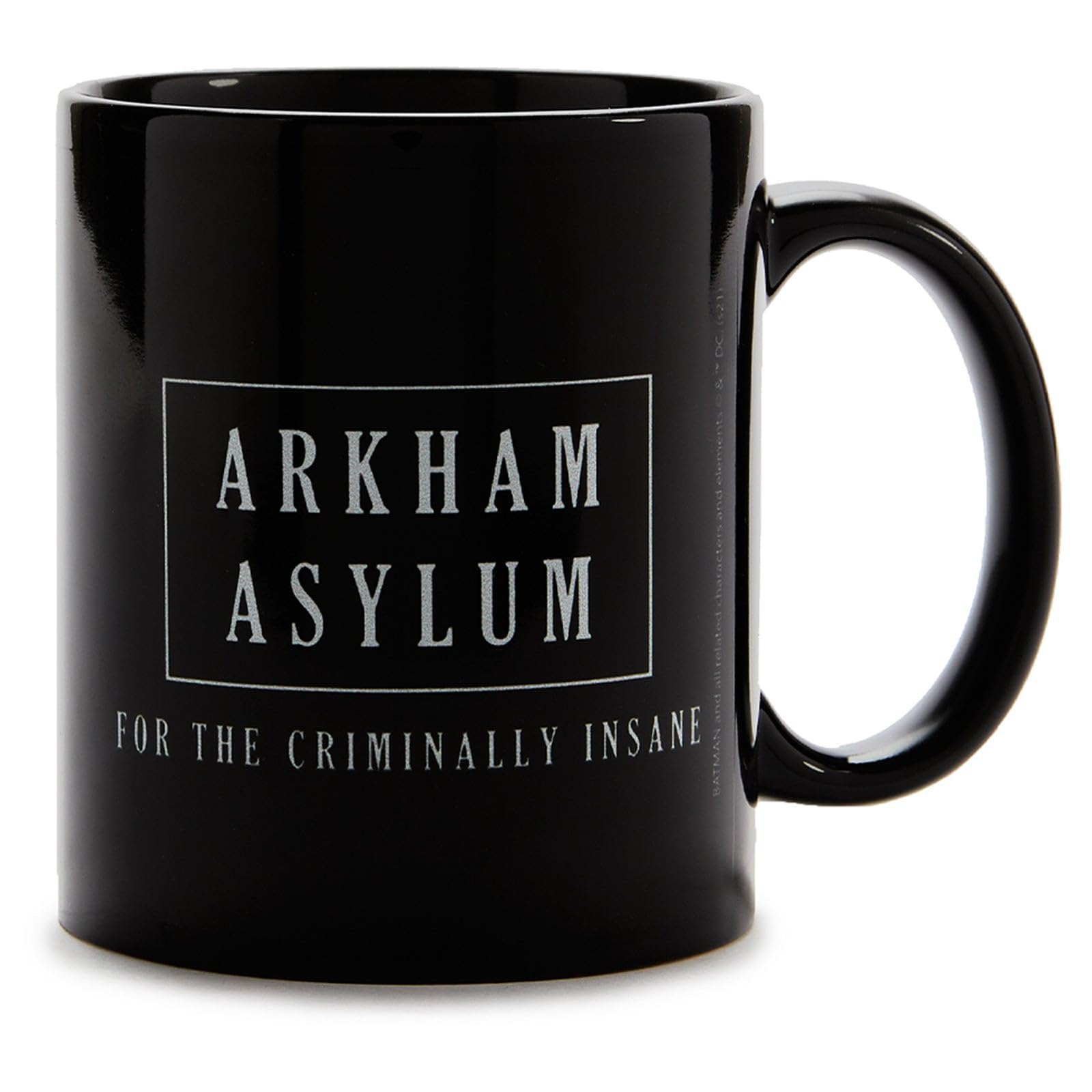 Zavvi Batman Arkham Asylum Mug - Black