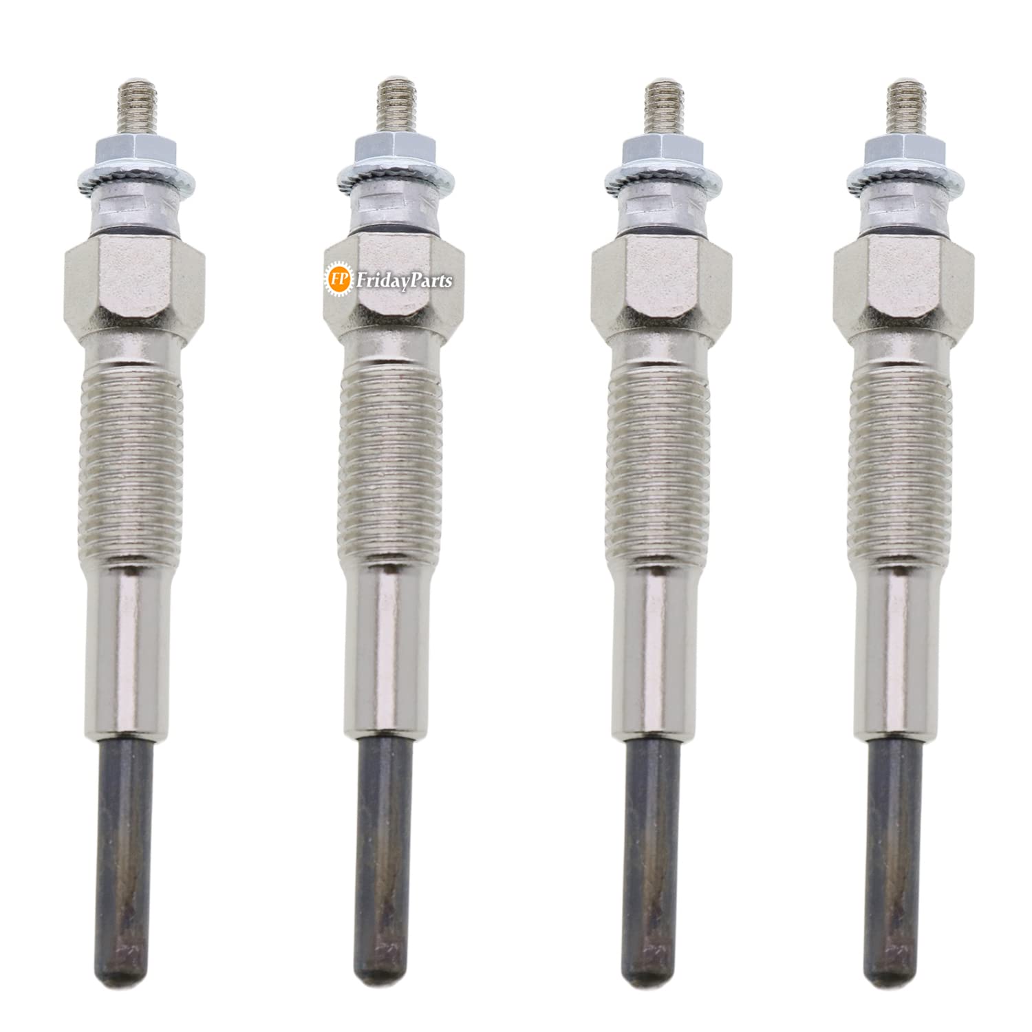 4 Pcs Glow Plugs for Skid steer Loader Bobcat 843 Gehl SL5620 SL5625 5620 5625