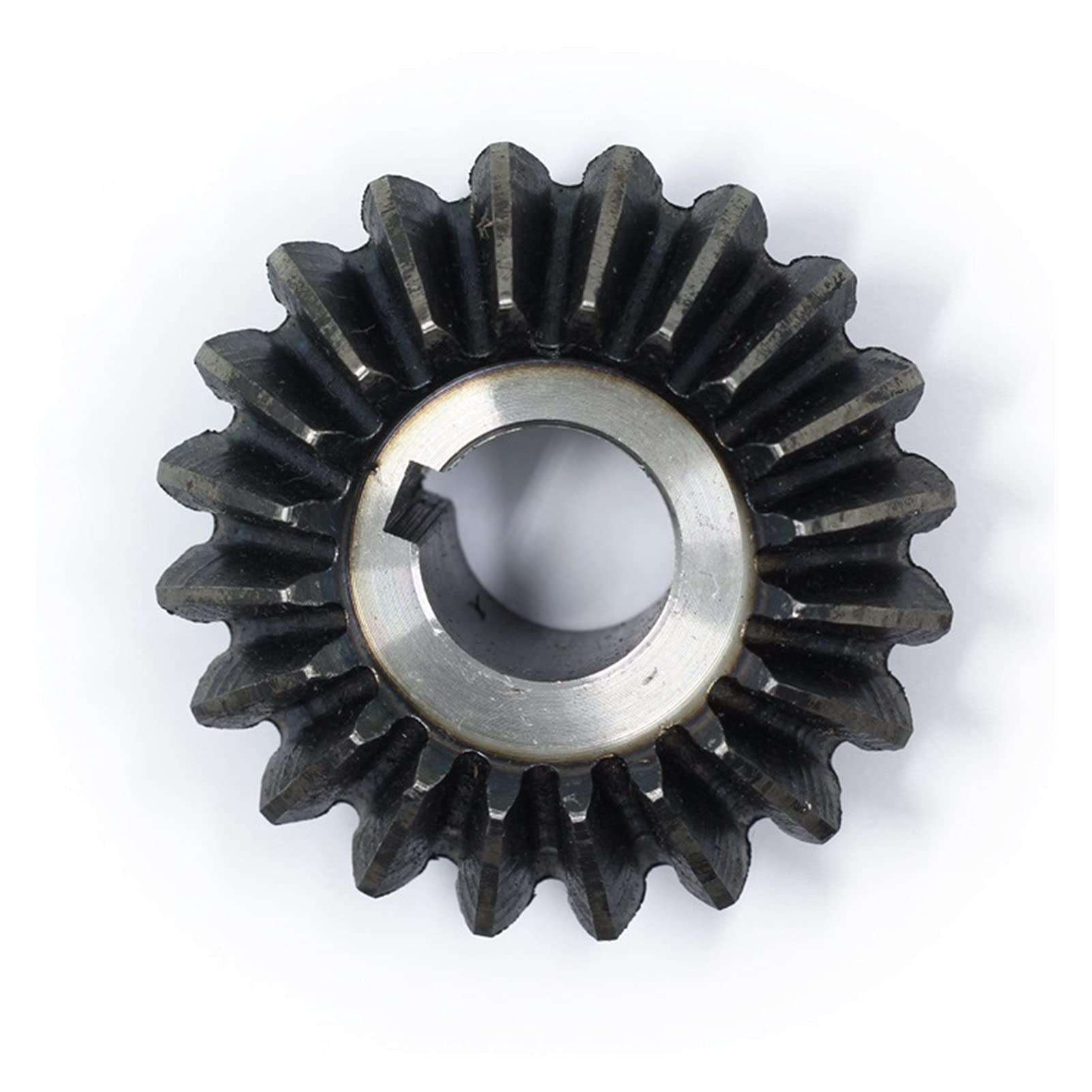 MKSIWSA Industry 2mod 20/25/30 Teeth Bevel Gear 90 Degree Pinion Carbon Steel Hard Tooth Surface 1:1 Gear for CNC Machine (Number of Teeth : 25T hole12mm keaway4)