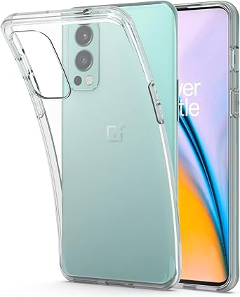 CoverON Slim TPU Designed for Oneplus Nord 2 5G Case, Flexible Soft Phone Cover - Clear