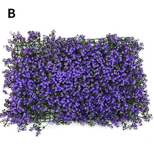 Ardorman Artificial Grass Synthetic Grass,Fake Grass Patch Realistic Synthetic Turf Non-Slip Thick Lawn Plant Wall Background Decorations Perfect For Indoor Outdoor Landscape