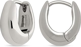 Sponsored Ad - MILLA 14k Gold Huggie Earrings or Sterling Silver Huggie Earrings for Women Multipack & Individuals - Ear H...