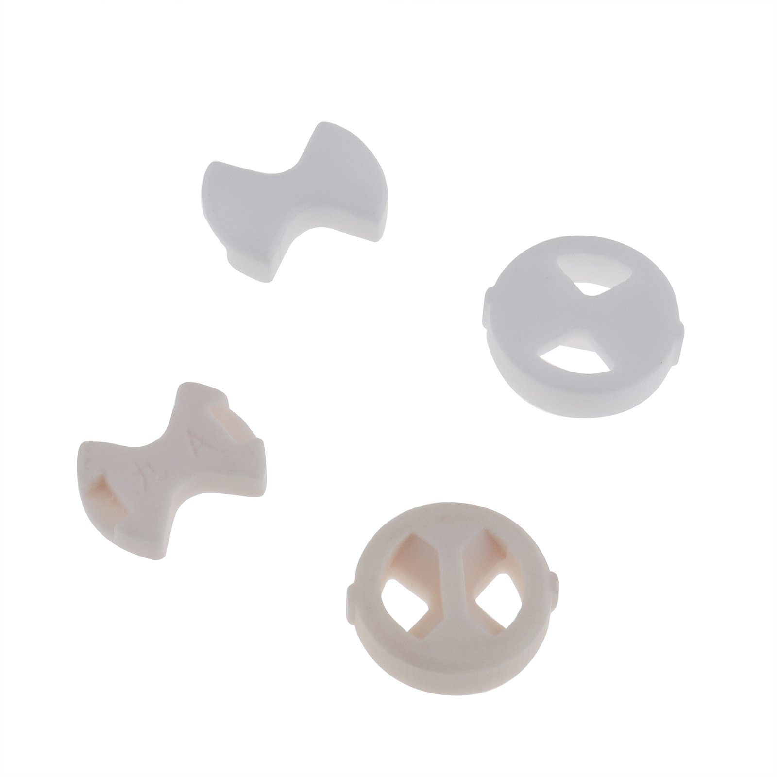 8Pcs/set Ceramic Disc Silicon Washer Insert Turn Replacement 1/2" For - View #3