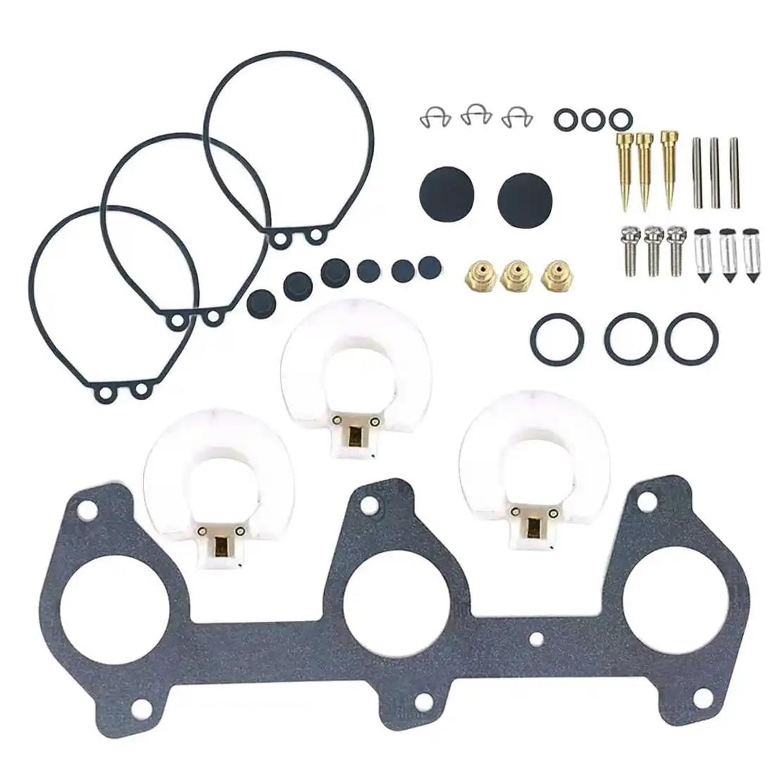 Set Carburador Fueraborda Kit De Reparación Carburador Para Motores Fueraborda Para Yamaha 2 Tiempos 60CV 1991, 1995-2001 70CV 1984-1991, 2000 Kits Renovación Motor Marino