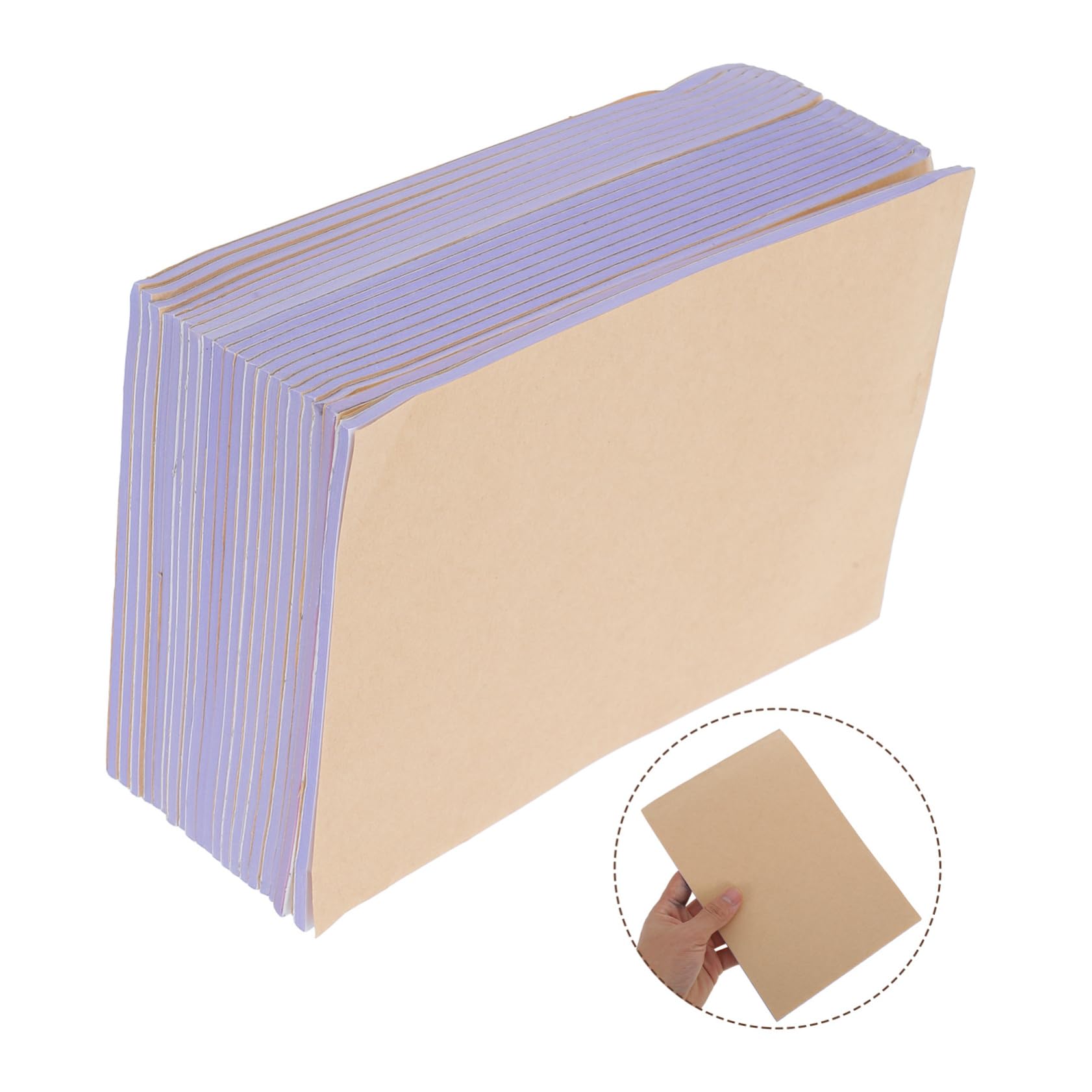 NUOBESTY Libro Contabile da Pagine Blocco Note per Piccole Aziende per Ordini di Contabilità di Viaggio Quaderno Portatile Vuoto per Appunti Adatto per Ufficio e Ristorante