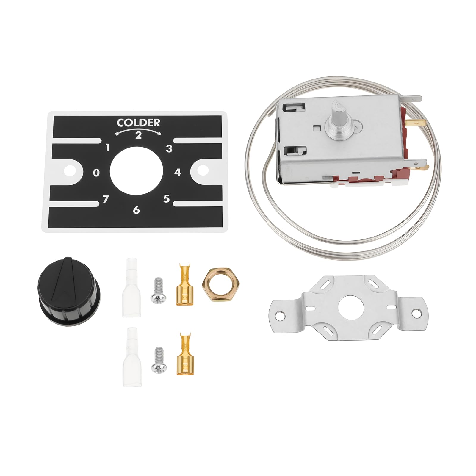 Be In Your Mind 1Set Refrigerator Thermostat K50-P1127 Compatible with RANCO Refrigerators