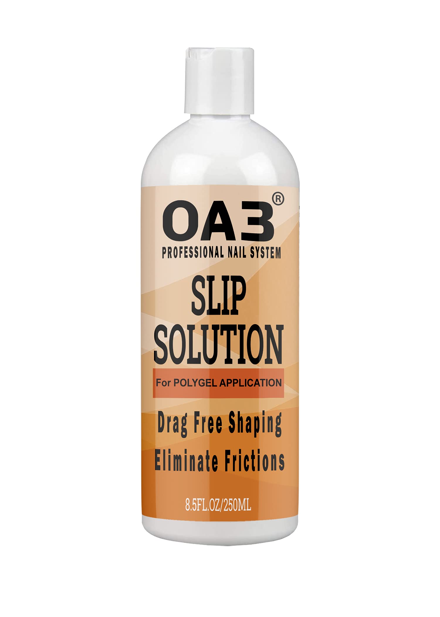 Poly Gel NAIL LIQUID SLIP SOLUTION 250 ml Nail Extension Gel Liquid drag free shaping