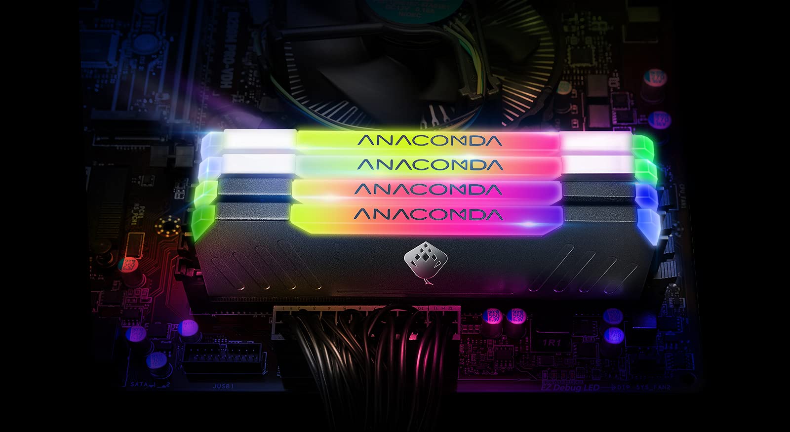 Amazon.co.jp: ANACOMDA デスクトップPC用メモリ DDR4-3200 PC4-25600