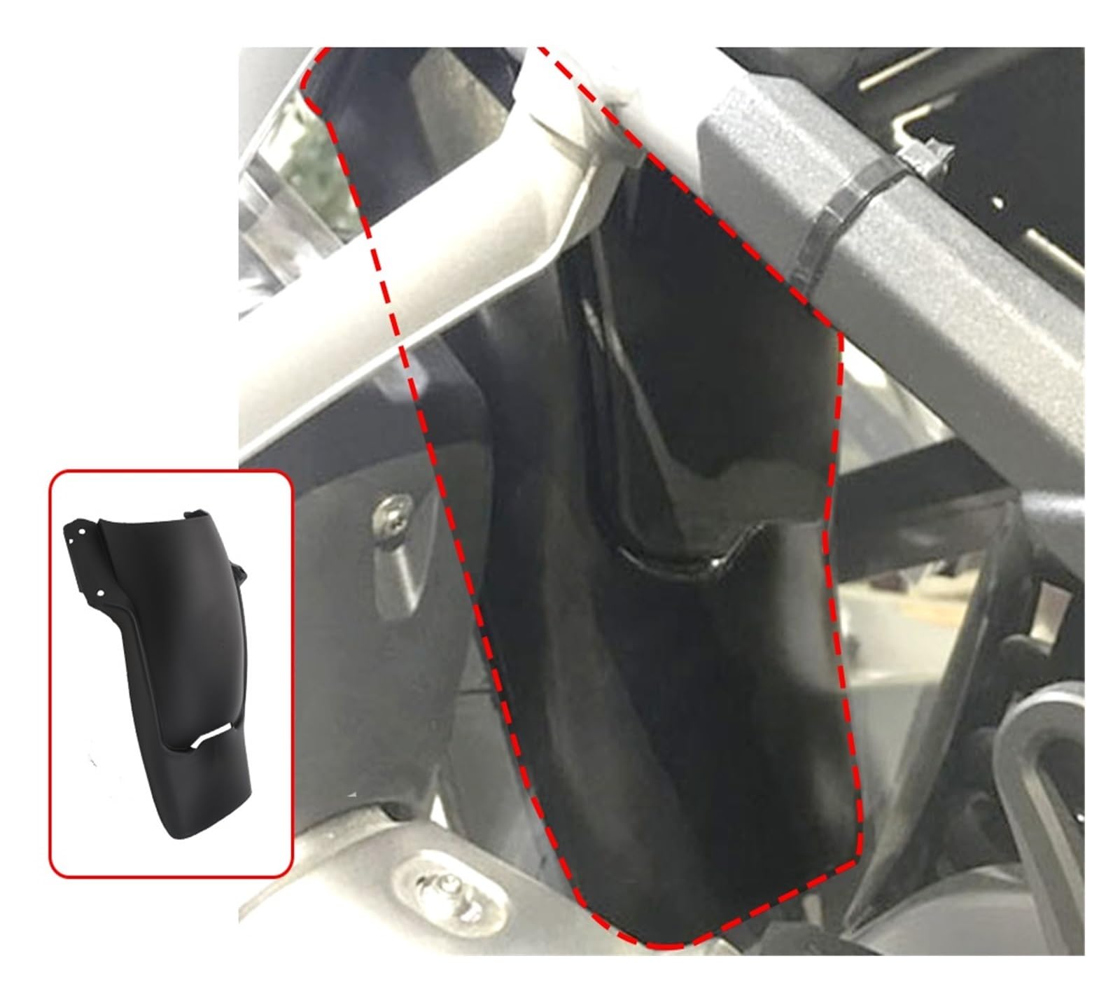 Parafango Moto Moto Parafango Posteriore Parafango Splash Guard per BMW F800GS F700GS F650GS R1150GS R1200GS/R1200GS per ADV/R1200GS LC Mudflap Paraspruzzi