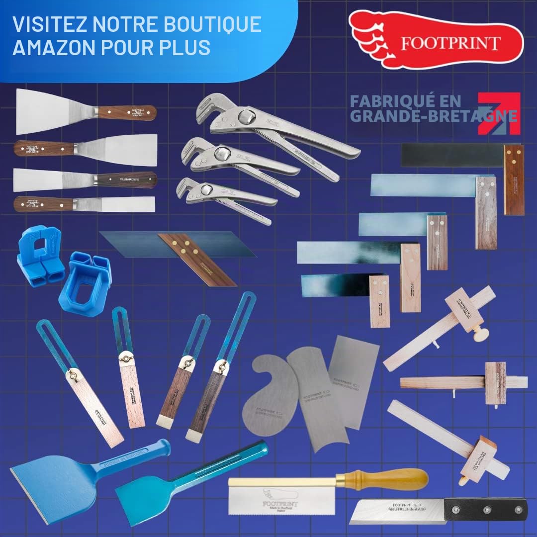 Ensemble burin et peignes 3,8 cm – Empreinte de pied Poignée forgée Résistance supérieure 5 peignes à double extrémité inclus Outils à main essentiels pour maçon ou maçon de pierre