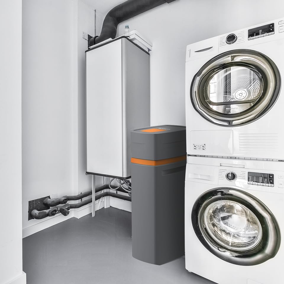 Ecosoft Anthracite Gold 250 well water softener | descalcificador para pozo con válvula digital | eliminación de hierro y manganeso | instalación en punto de entrada | alta capacidad