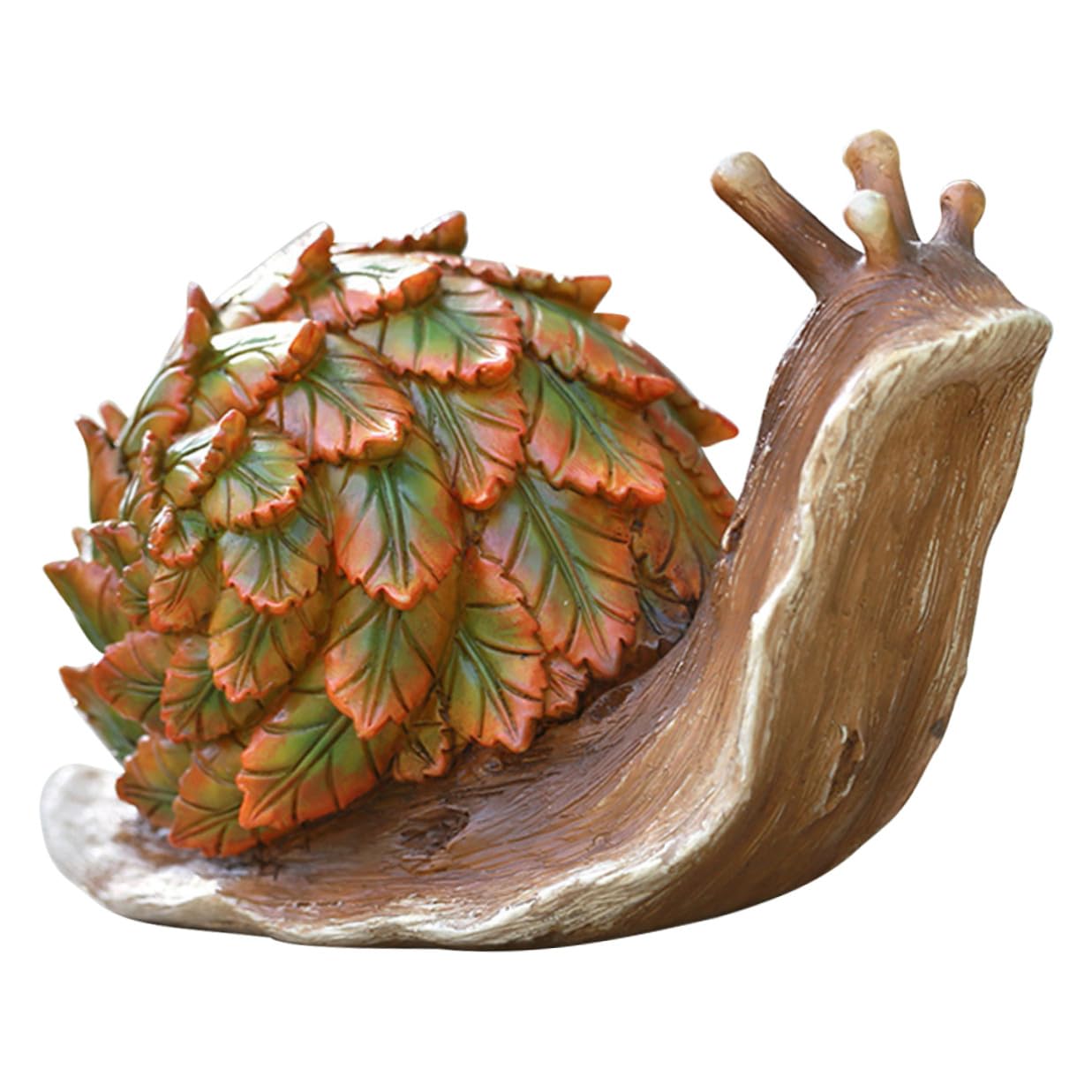 Statue escargot résine idée cadeau mignon pour balcon et maison