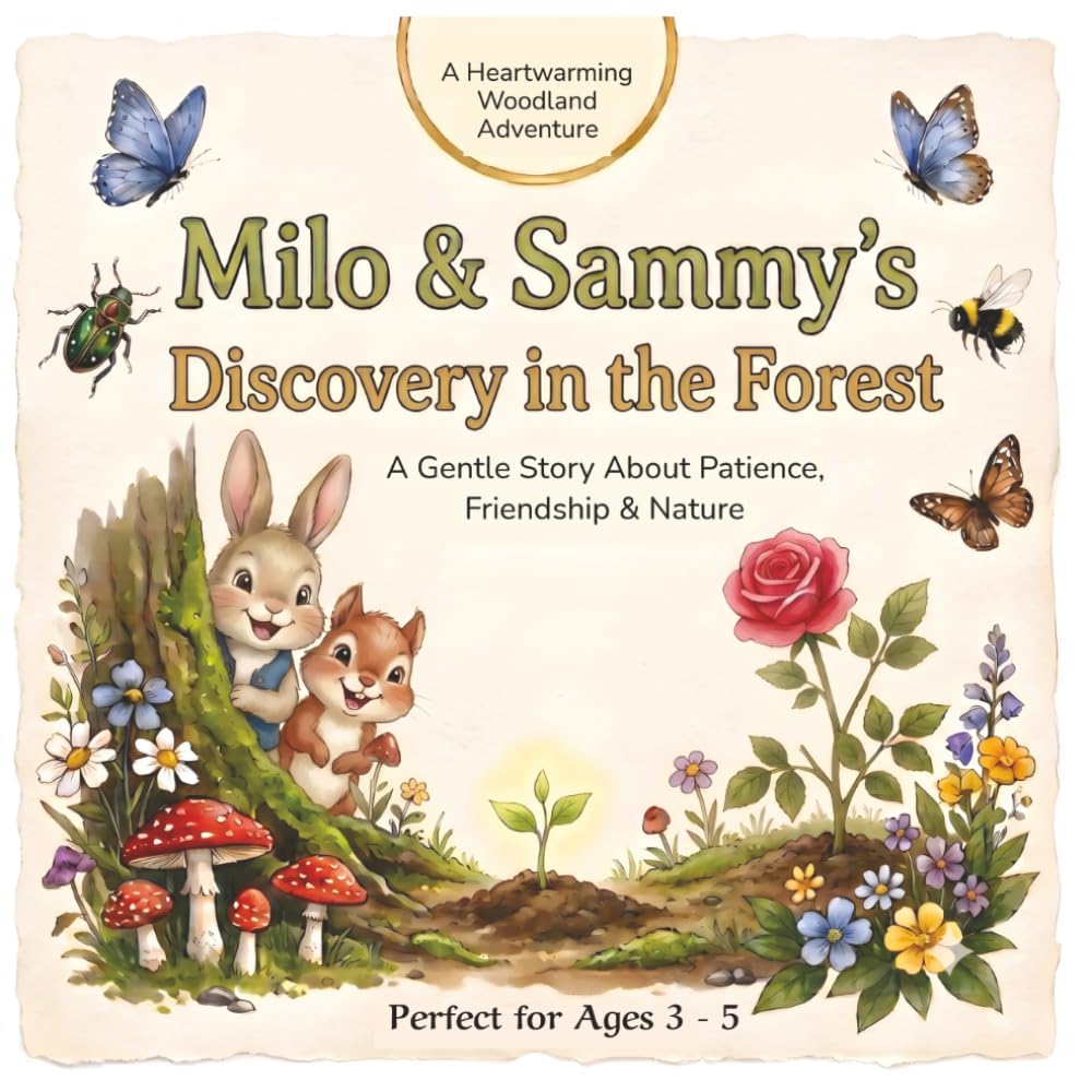 Milo and Sammy's Discovery in the Forest: A Heartwarming Story About Patience, Friendship, and Nature for Ages 3–5