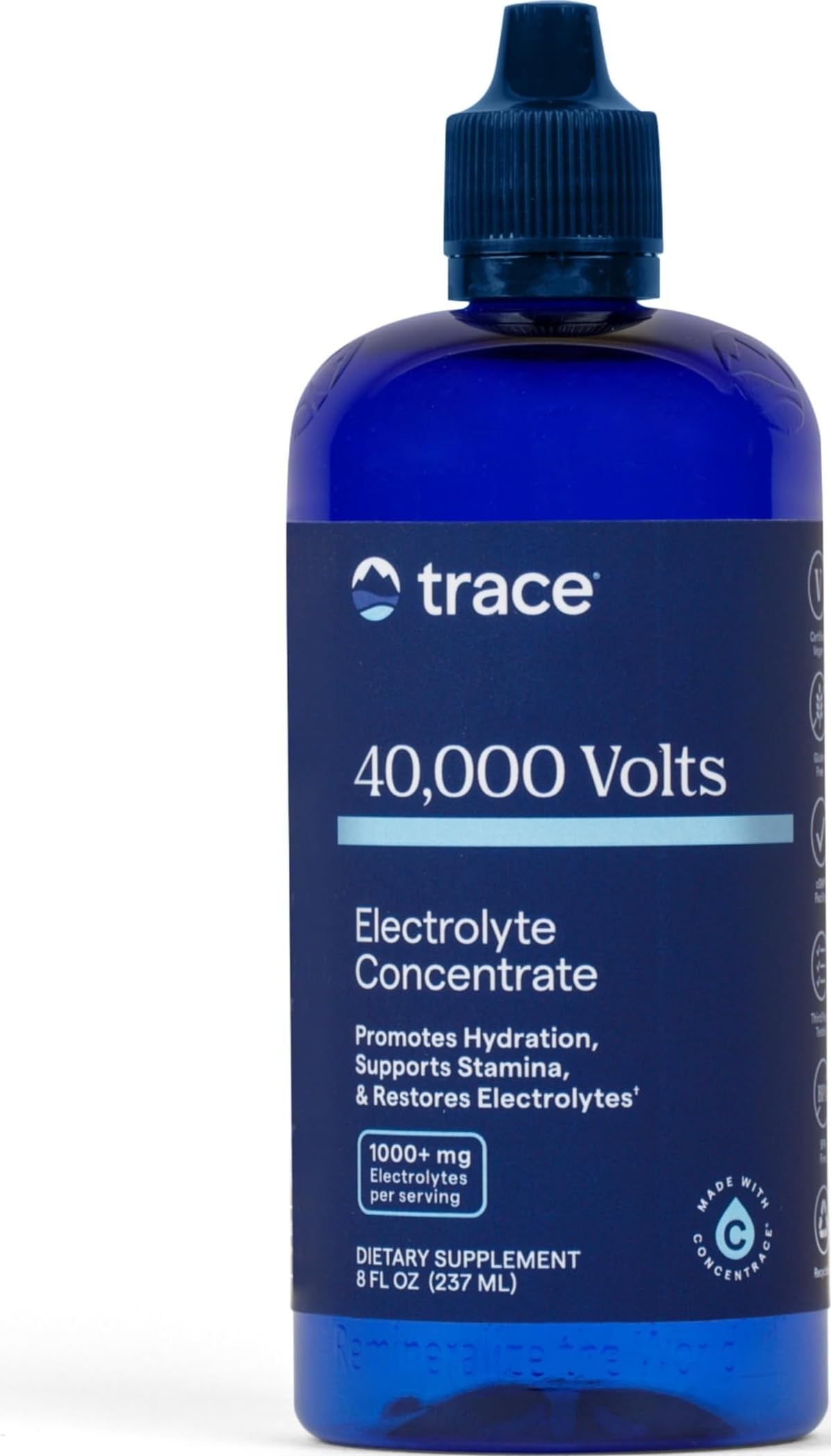 Trace Minerals 40,000 Volts Electrolyte Concentrate, 48 Servings 1