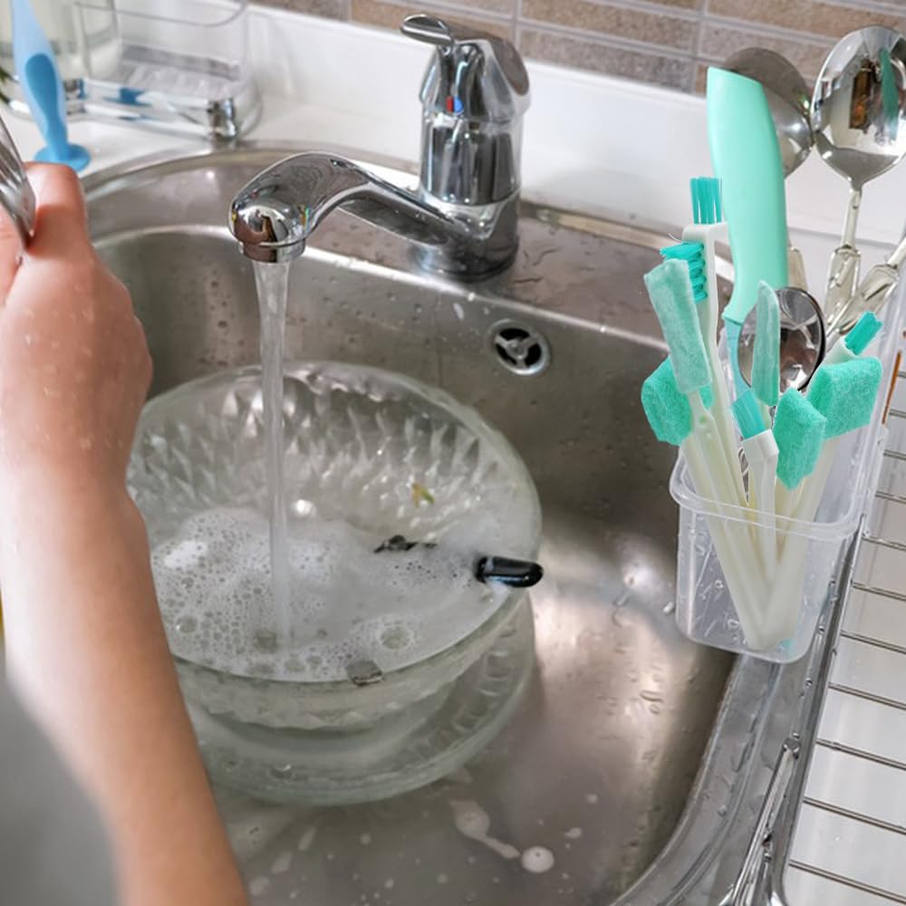 YuCool Cepillo de Limpieza Multifuncional, Cepillo Juntas, Cepillo de Limpieza Hogar,Cepillo Cerdas Duras, para Cocina,BañO,Alféizar de Ventana,Auto-12pcs