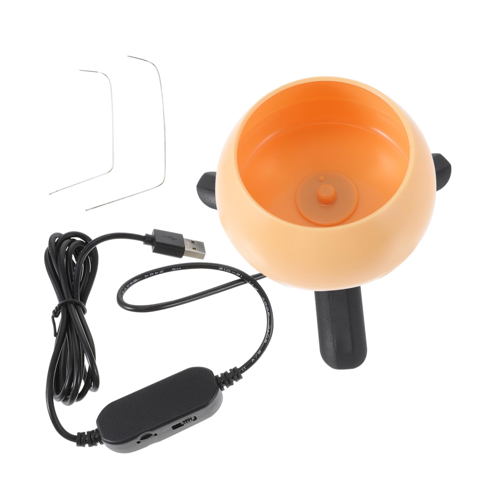 NUOBESTY 2juegos Herramientas Para Manualidades Usb Electric Bead Spinner Kit Cuenco Para Enhebrar Abalorios Herramienta De Manualidades y Práctica Para Joyería Diy