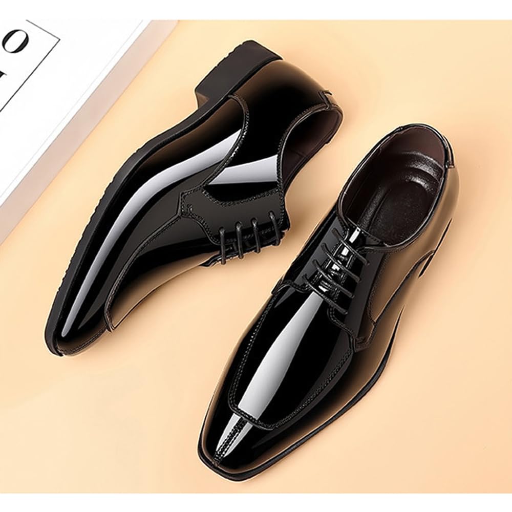 Scarpe Oxford Derby Uomo Eleganti per Matrimoni Ufficio