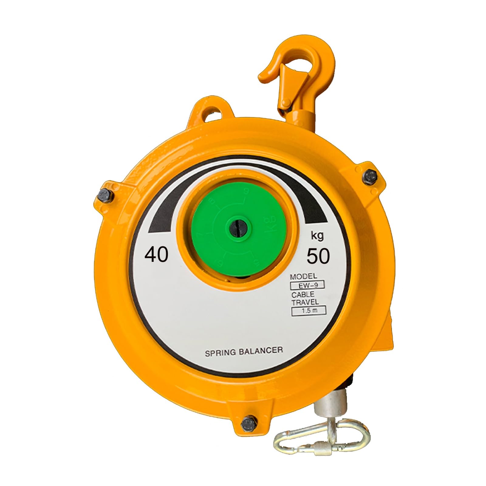 HYQOUKLR Telescopic Spring Balancer, Self-Locking Spring Balancer, 1.5M Steel Rope, Multiple Weight Capacities(40-50kg)