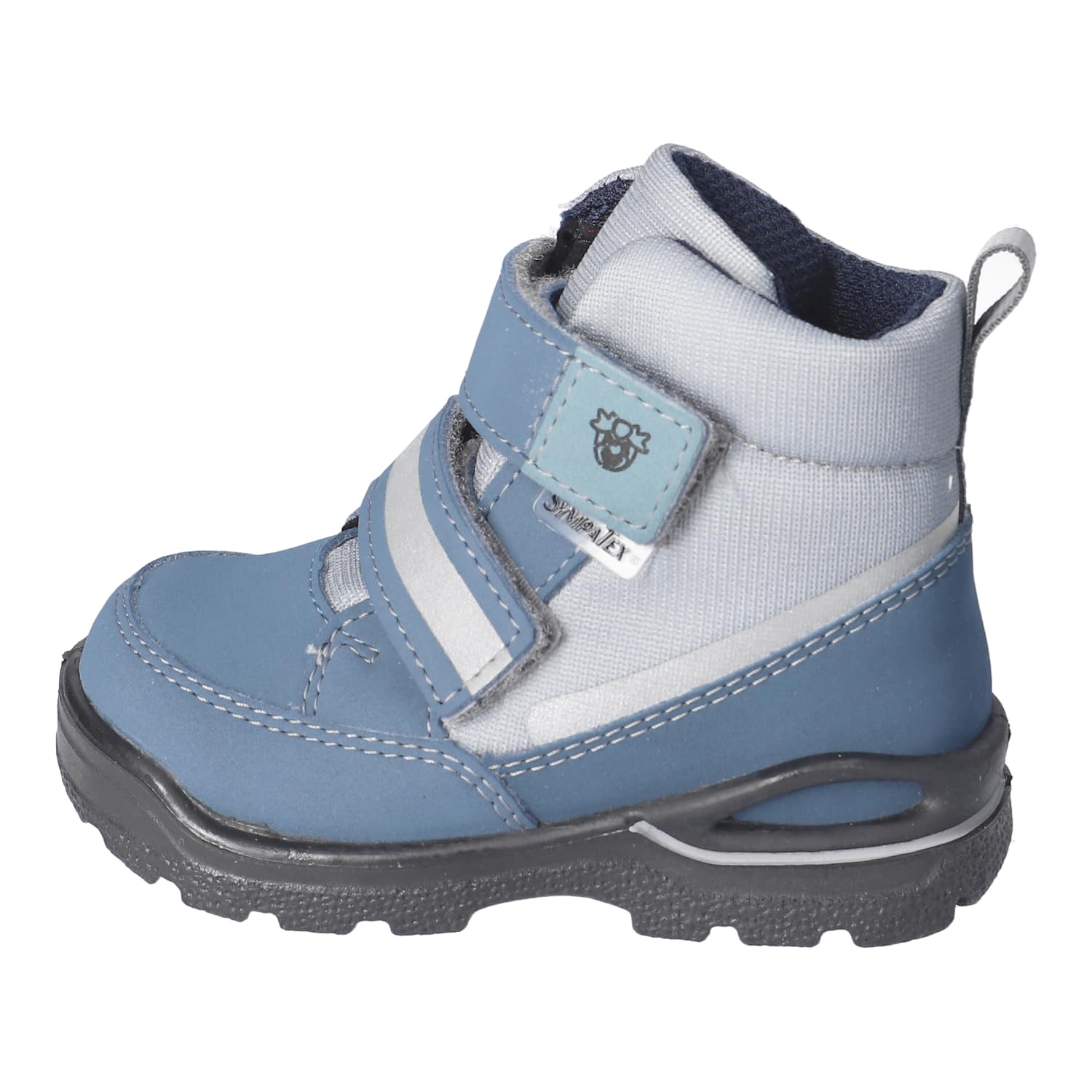 RICOSTA kid Flori Boots,Width:Wide (WMS),Removable Insole,Sympatex,Washable,Vegan, Pavone Calcite 130, 22 EU Ancho