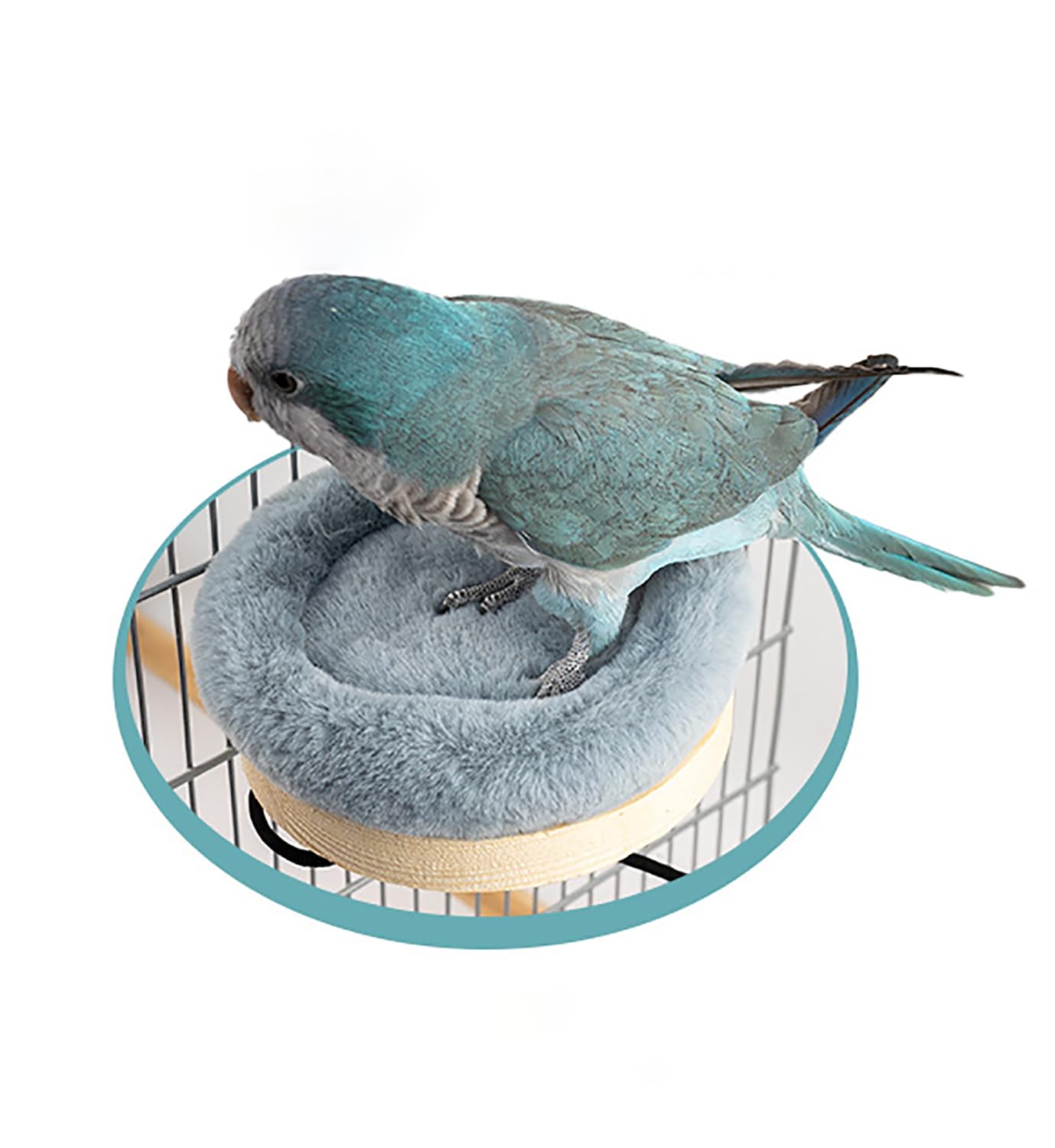 Amazon.co.jp: 鳥の巣巣箱皿巣 バードテントインコ おもちゃ鳥かご