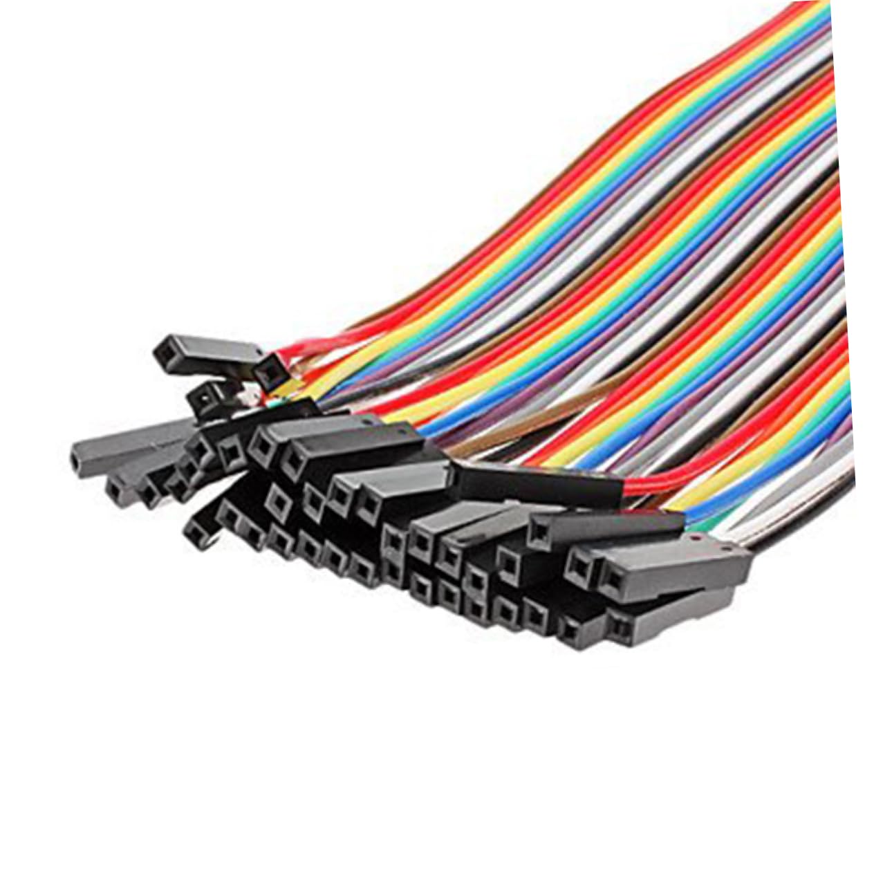 OSALADI 12-inch Long 40-pin Male to Female Jumper Wires Breadboard Jumper Cables