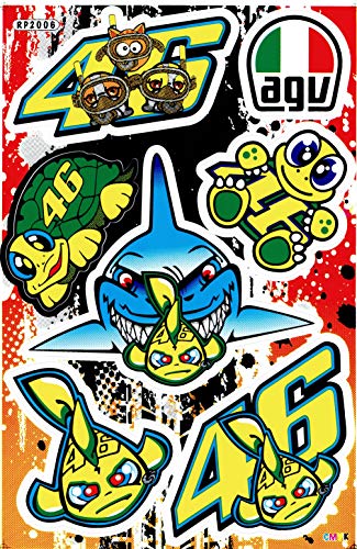 by soljo Sponsors Hoja Racing Decal Sticker Tuning Racing Tamaño: 27 x 18 cm para el Coche o la Moto